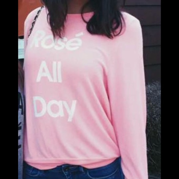 Rose all day sweatshirt (wildfox) - Picture 3 of 3